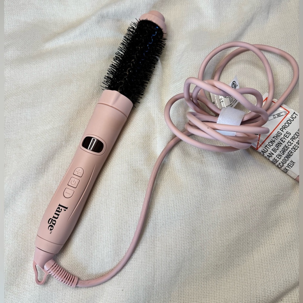 Lange Pink Ceramic Rotating Hot Air Brush